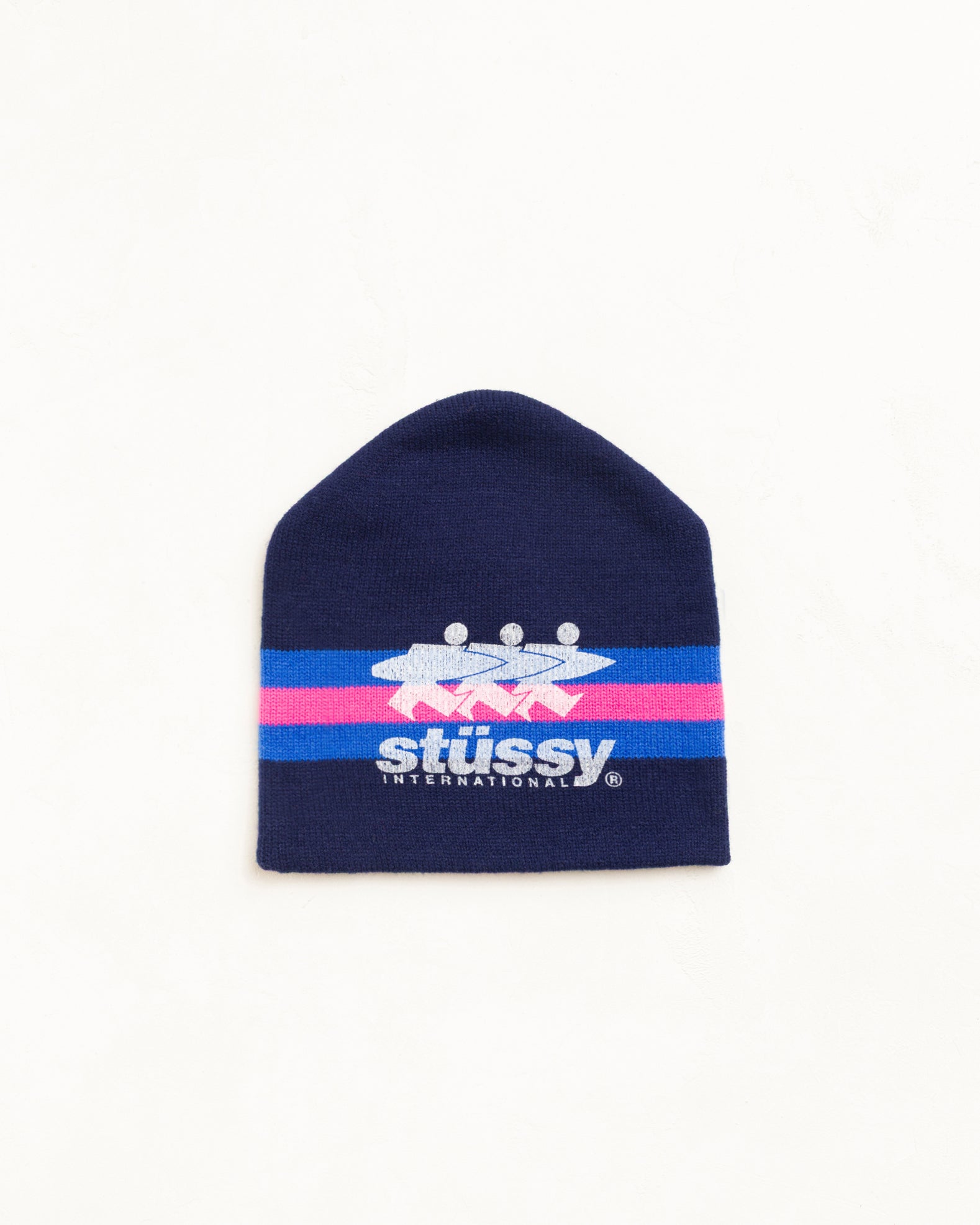 Stripe Ski Beanie Unisex In Navy | hero:main:collection:new-arrivals,shirts,tops-shirts,all,tees,outerwear,denim,knits,accessories,sunglasses,hoodies,sweats,mens-hoodies-sweatshirts,shorts,pants,bottoms,crew-sweats,zip-ups,swim,sweatpants,graphics,lazy-tees,swim,basic-9twenty,button-ups,shorts,cargos,denim-jeans,bottoms,bags,belts,wearables,gear,footwear,button-ups,basic-tops,jerseys,big-ol,classics,slim,jackets,all, | product-card-slider