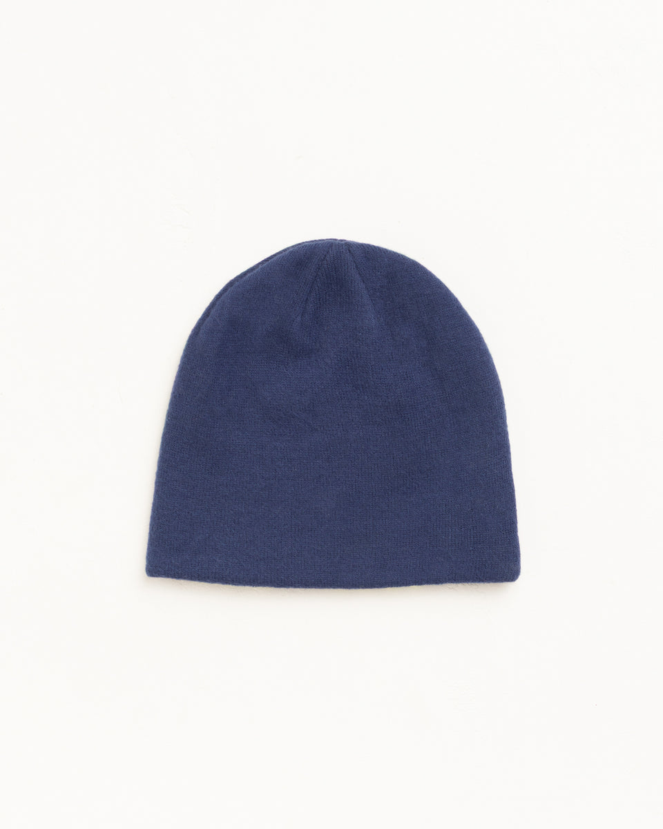 Brushed Out Basic Skullcap Unisex In Navy