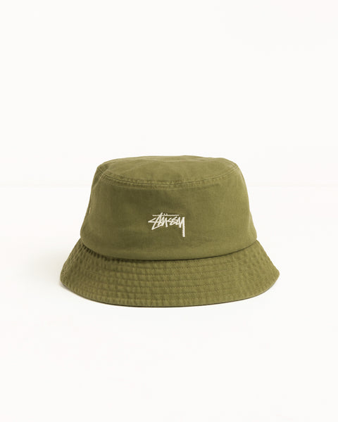 Stock Bucket Hat Couvre-chef dans le coloris Olive