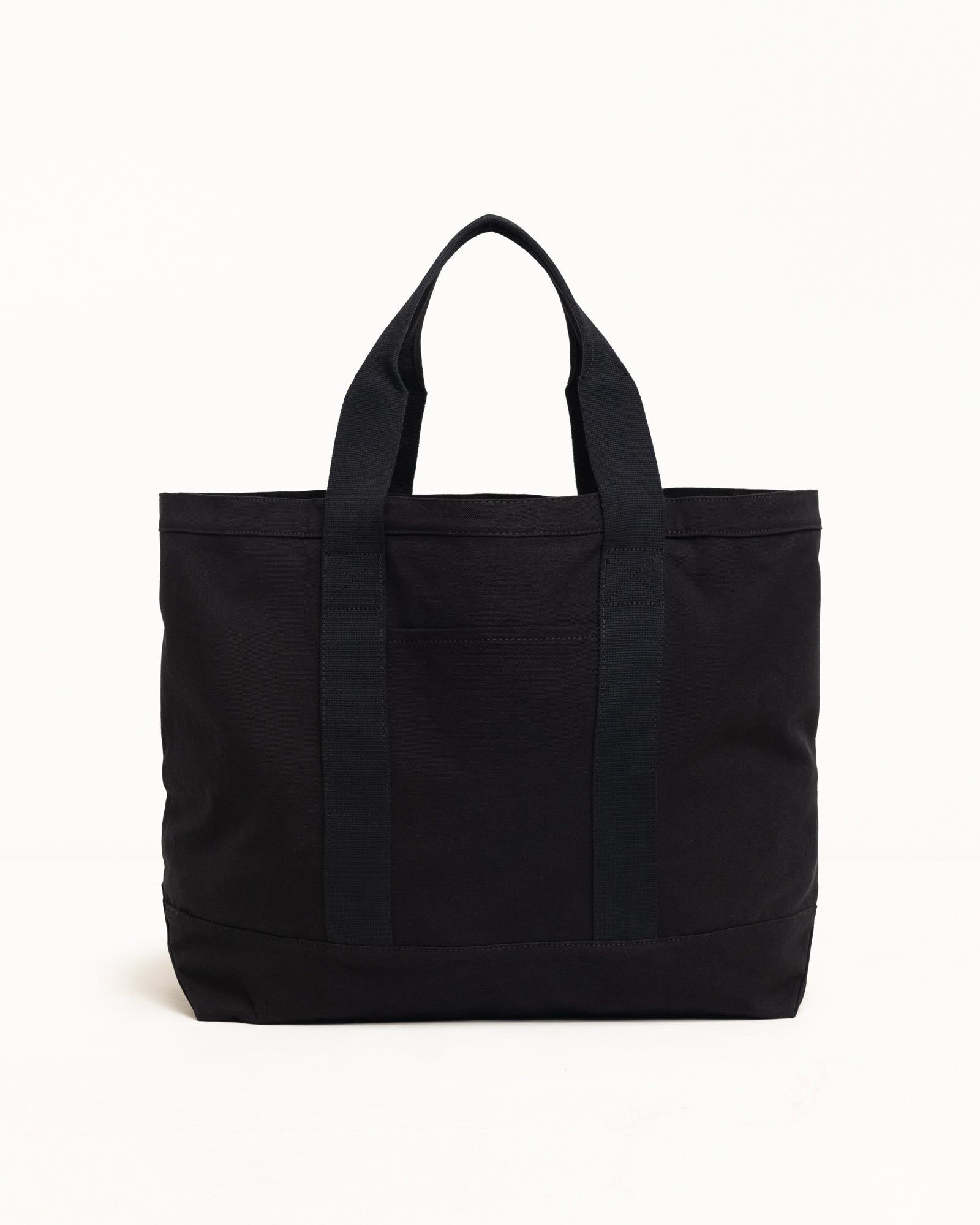 Canvas Extra Large Tote Bag Accessories In Black
