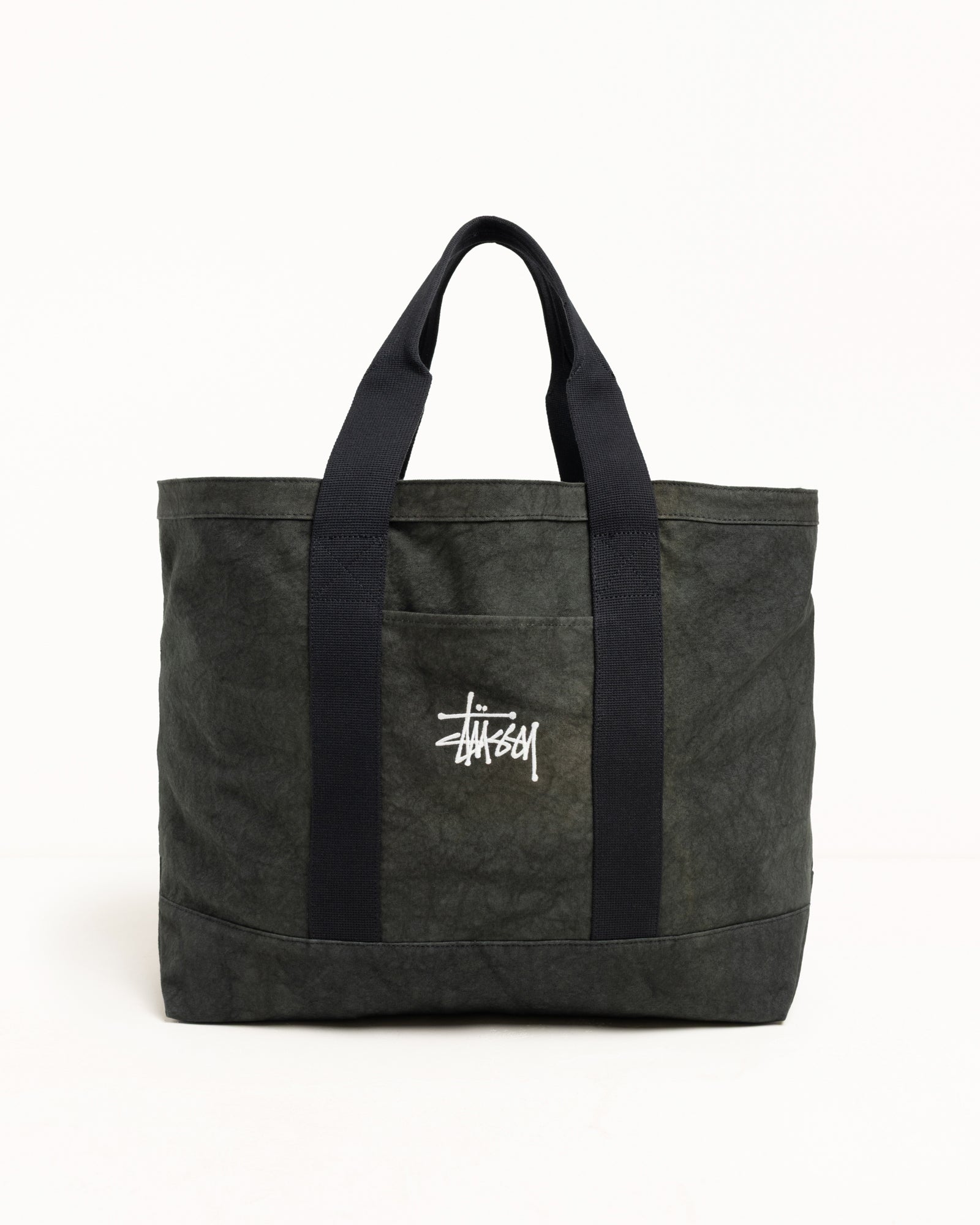 Canvas Extra Large Tote – Washed Black | Accessories | Stüssy Europe
