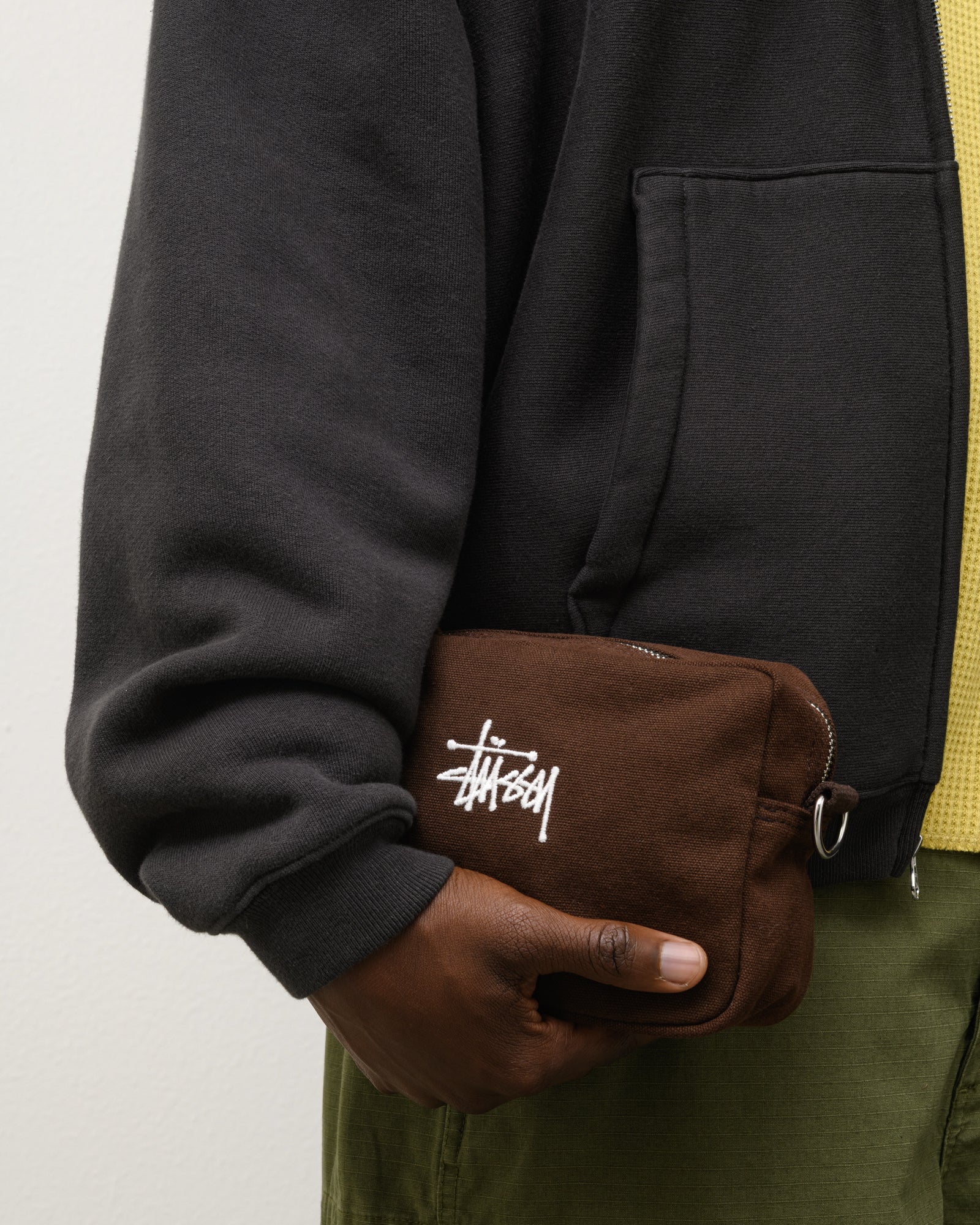 Canvas Pouch – Brown | Accessories | Stüssy Europe