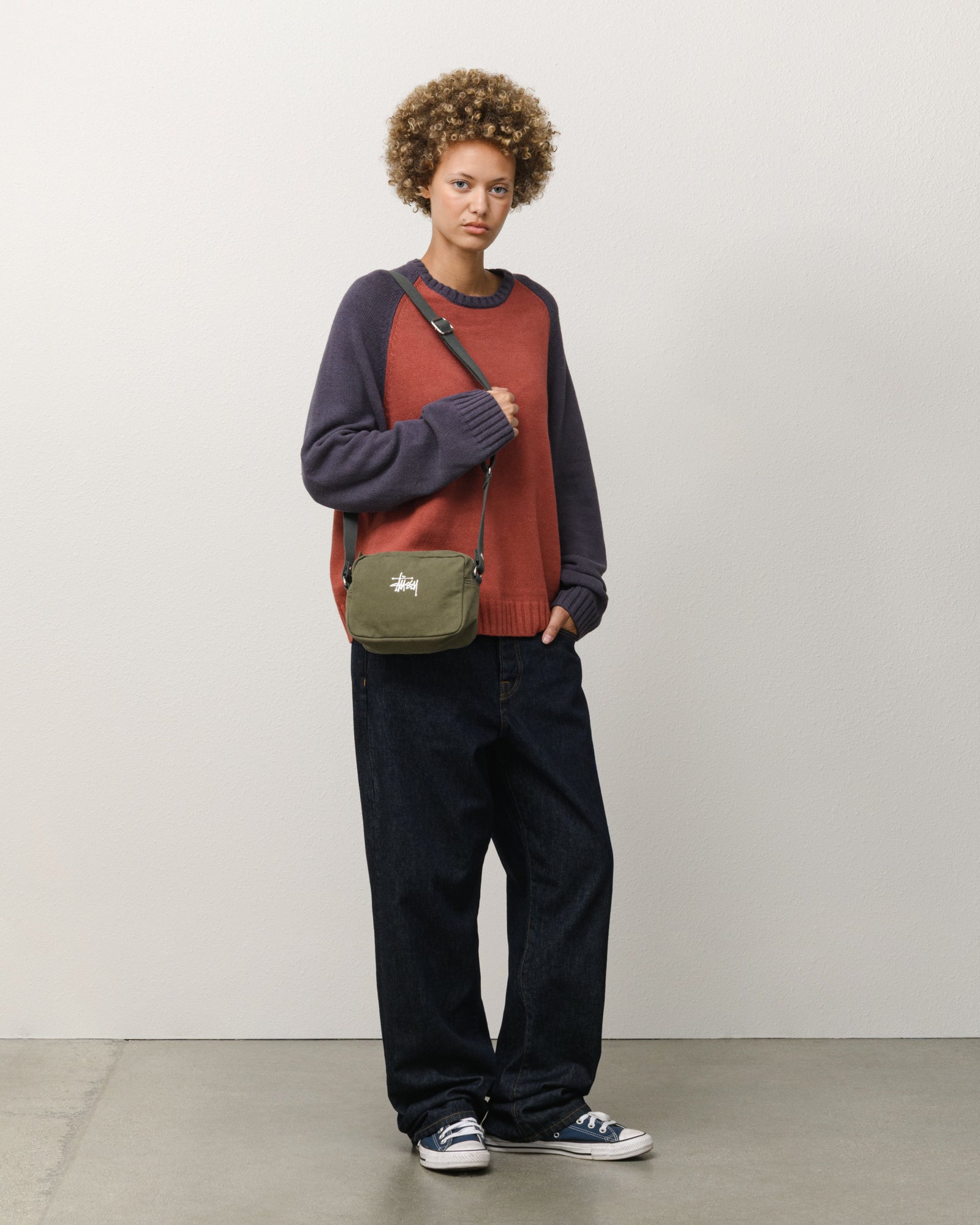 Canvas Pouch – Green | Accessories | Stüssy Europe