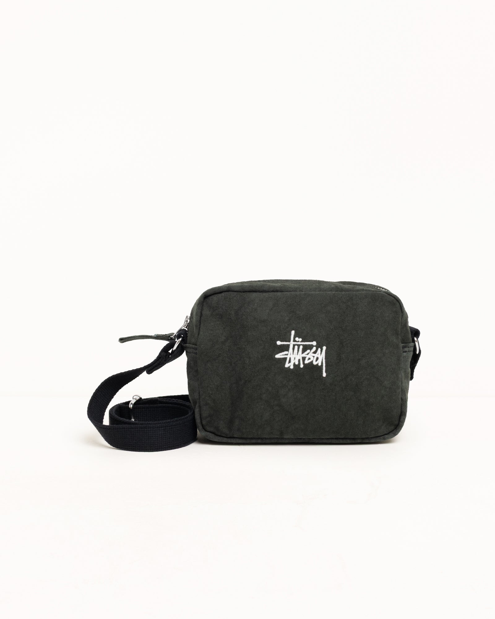 Canvas Pouch – Washed Black | Accessories | Stüssy Europe