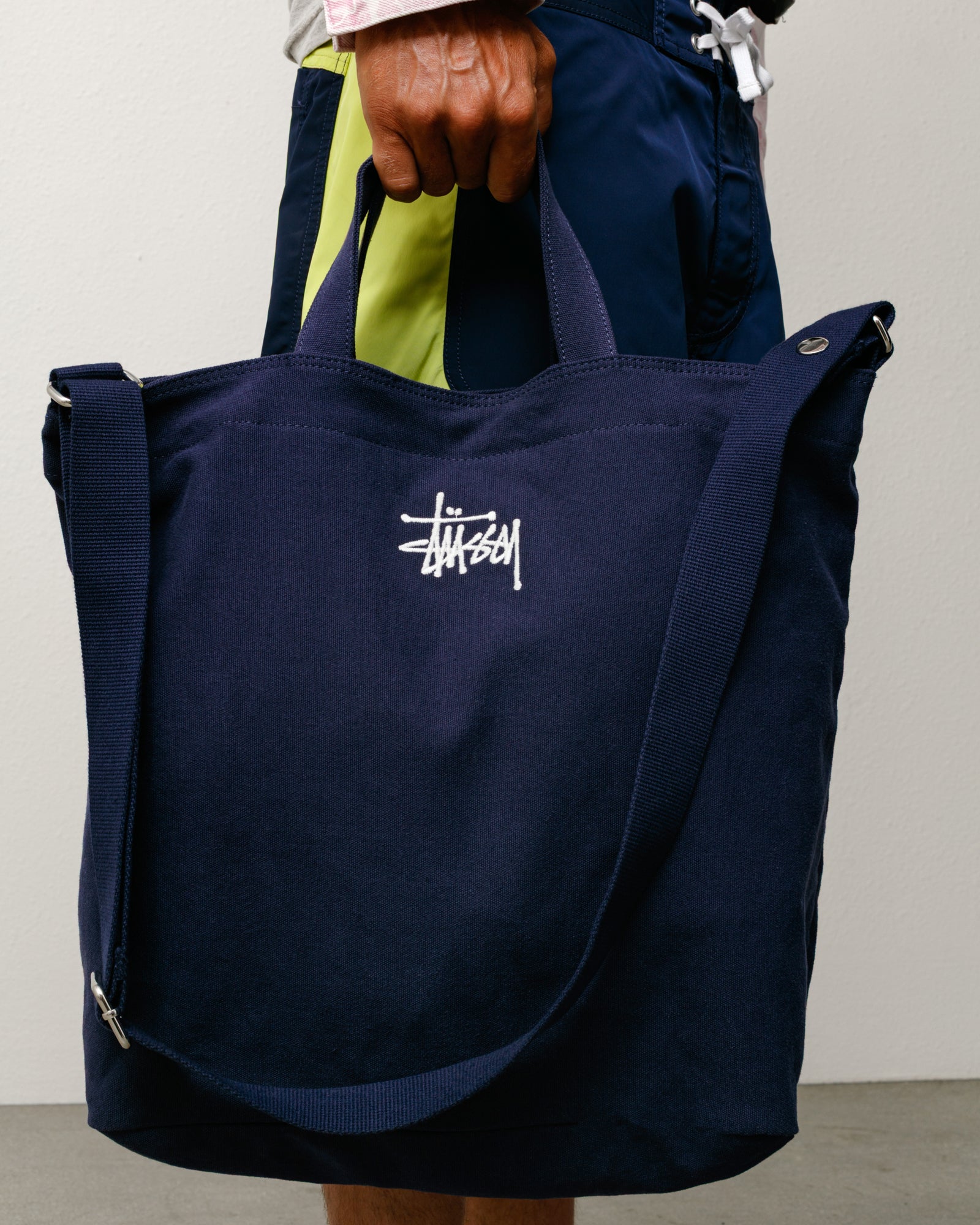Canvas Crossbody Bag – Navy | Accessories | Stüssy Europe