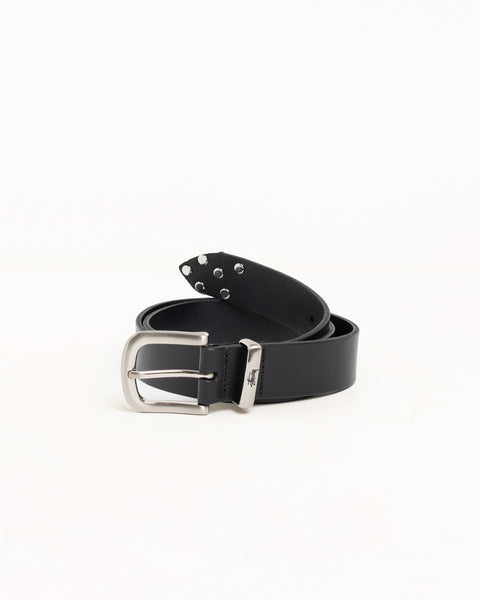 Metal S Tip Belt Accessories In Black