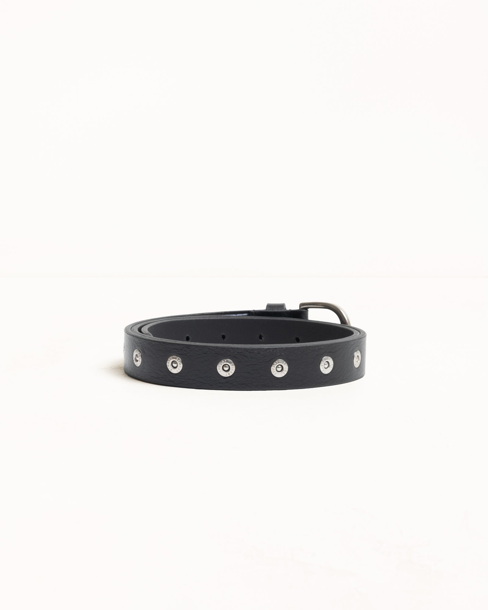 Rivet Stud Belt – Black | Accessories | Stüssy Europe