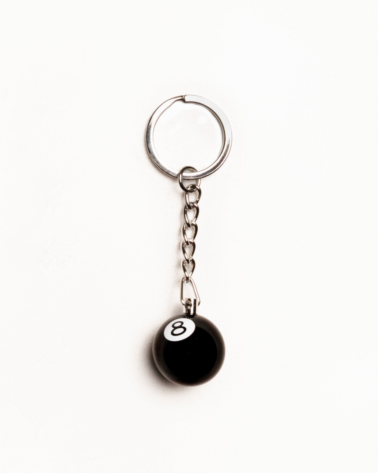 8 Ball Keychain Accessories In Black
