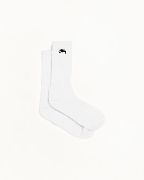 Stock Crew Sock- 3 Pack Accessories In White