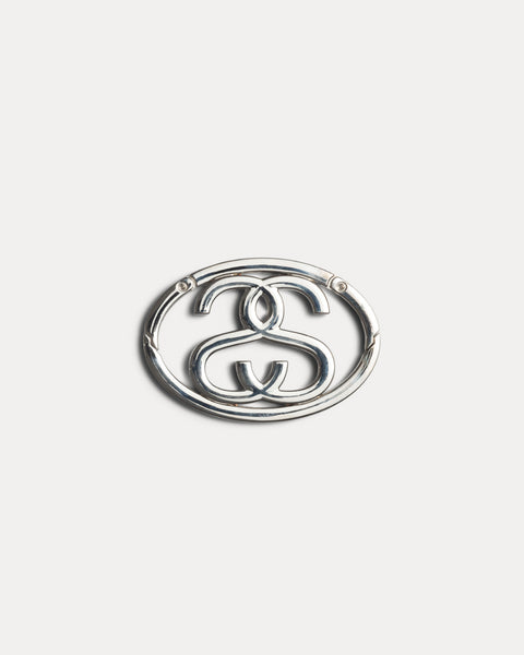 Ss-link Carabiner Unisex In Silver