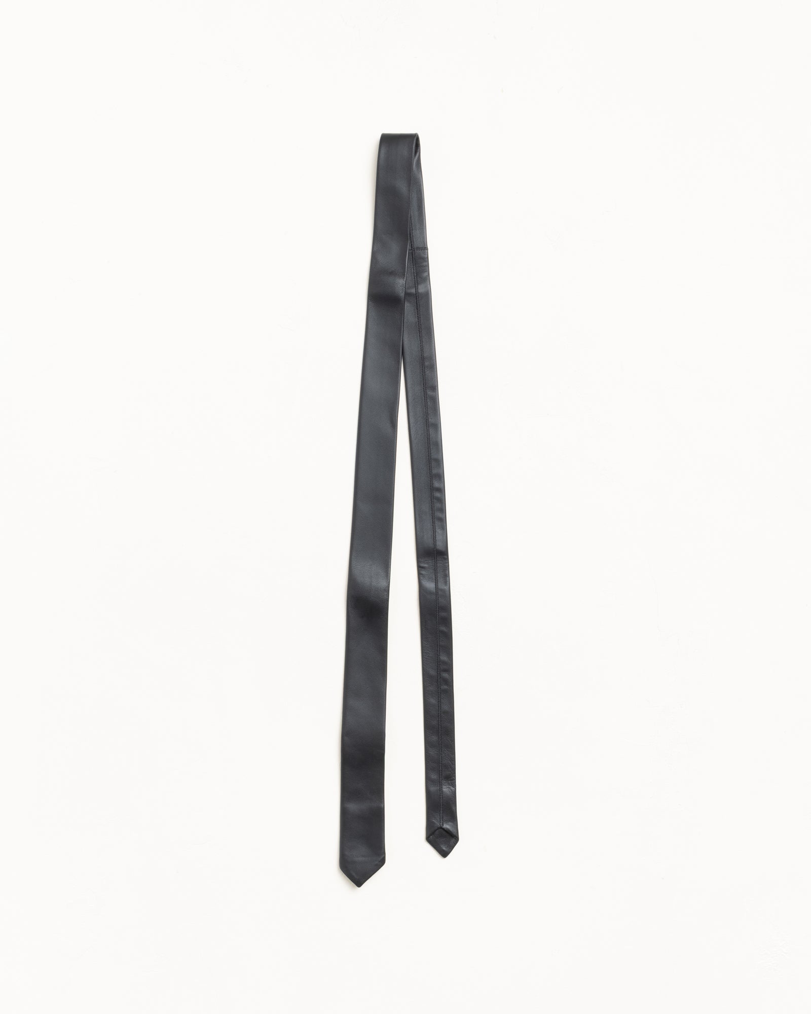 小物 STUSSY LEATHER TIE Leather Tie – Black | All Accessories | Stüssy Europe