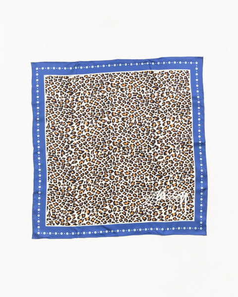 Pattern Silk Bandana Accessories In Leopard