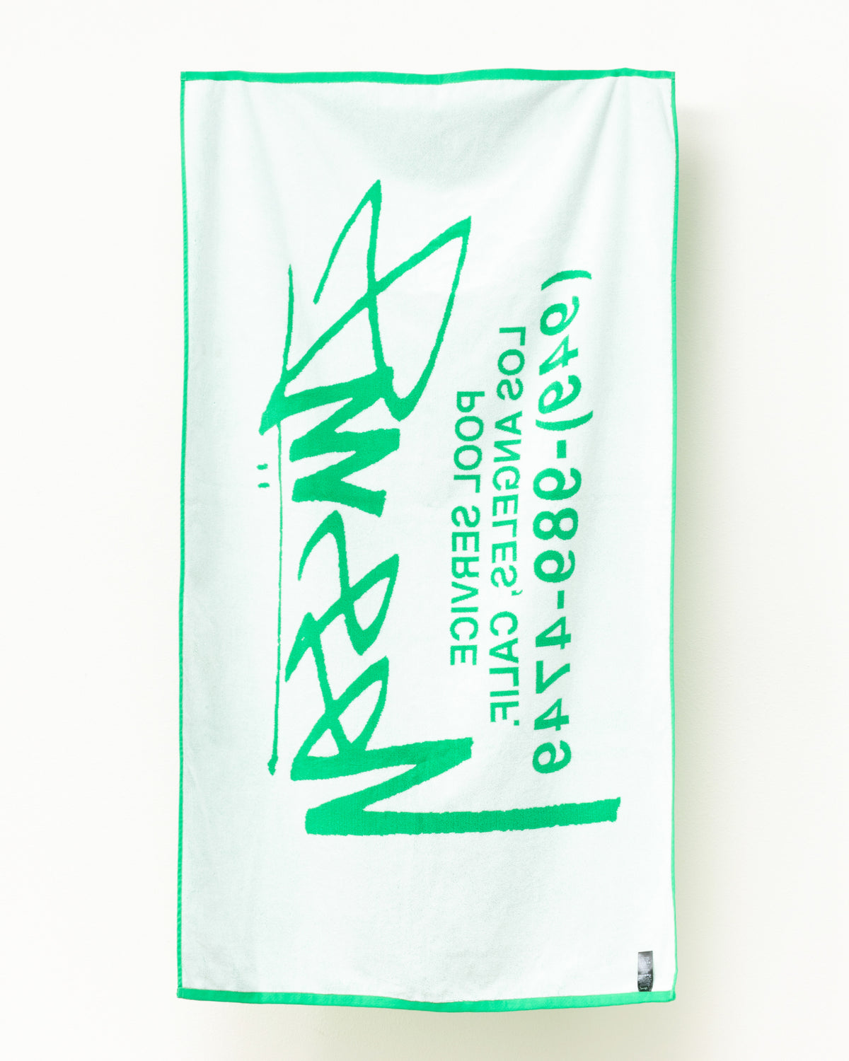 Pool Service Beach Towel – Green | Beach Accessories | Stüssy Europe