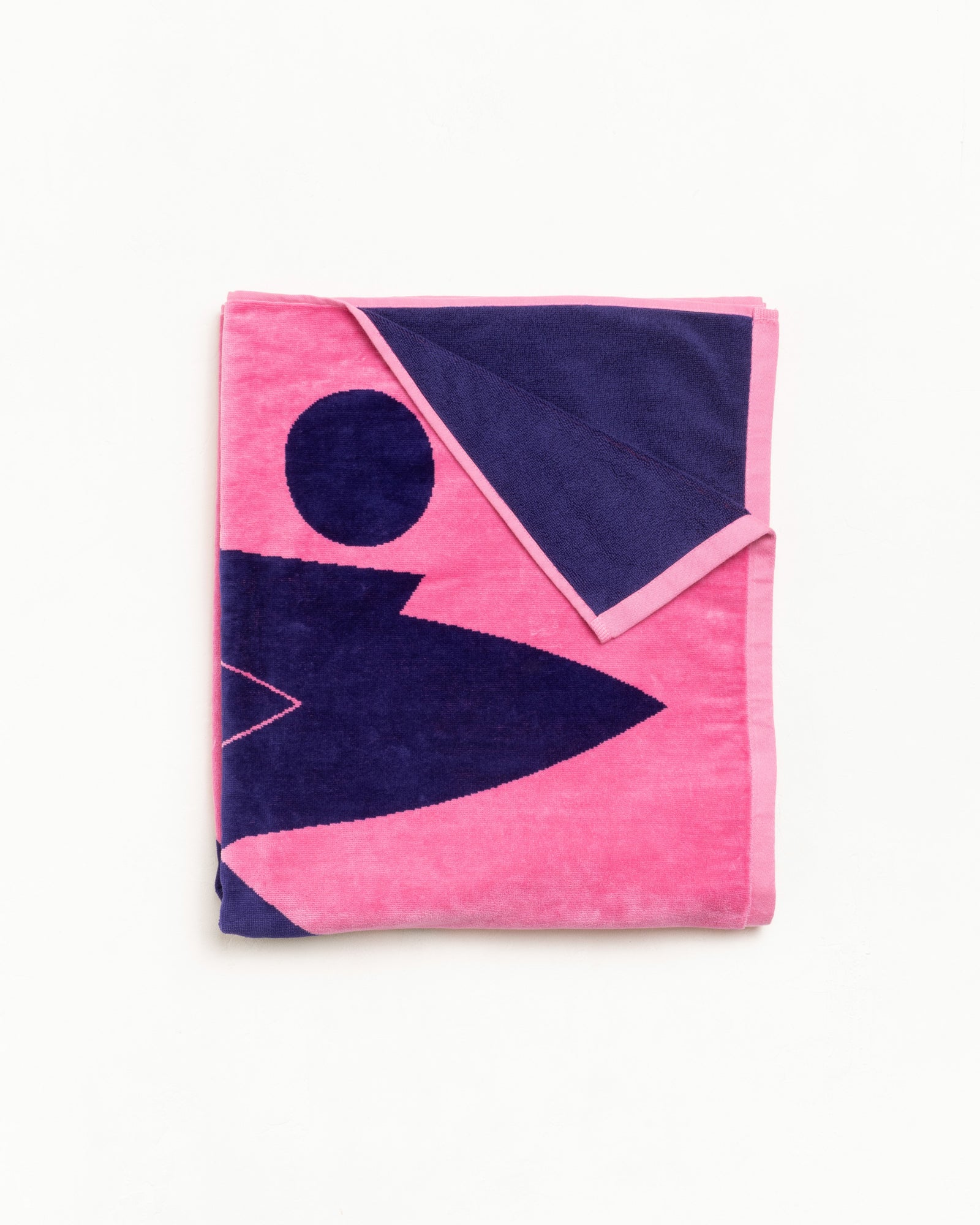Stüssy Surfman Beach Towel Accessories in the color Pink