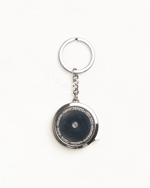 Measuring Tape Keychain Unisex In Black