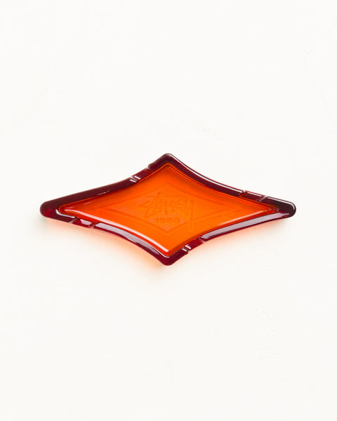 Surf Diamond Ashtray Unisex In Amber