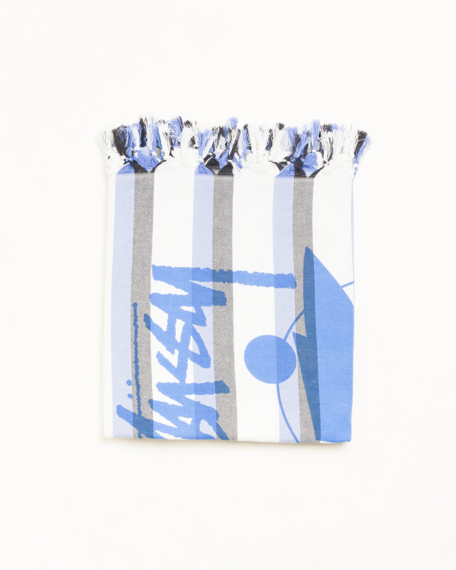 Stripe Surfman Beach Blanket Unisex In Blue