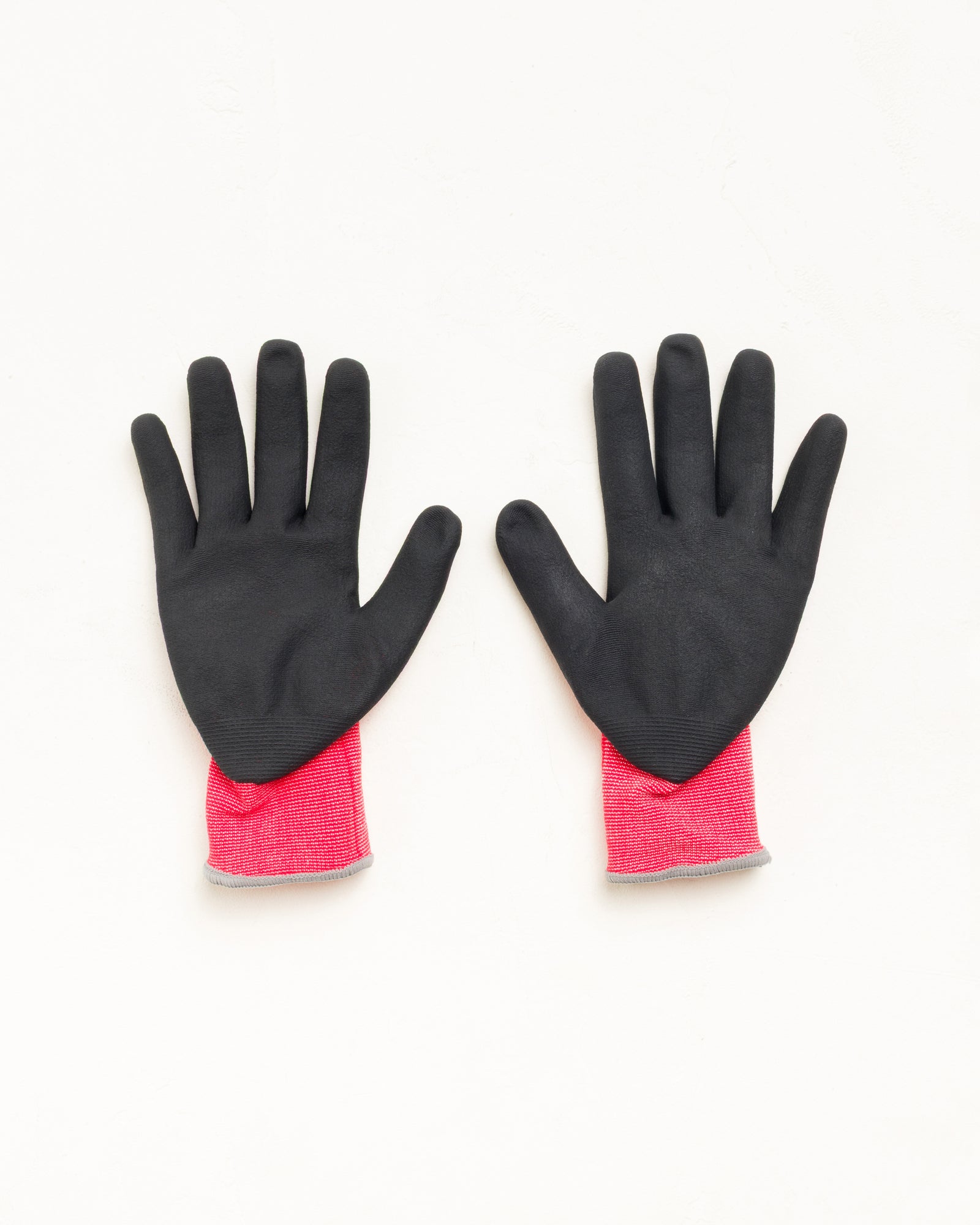 Utility Gloves Unisex In Black/red