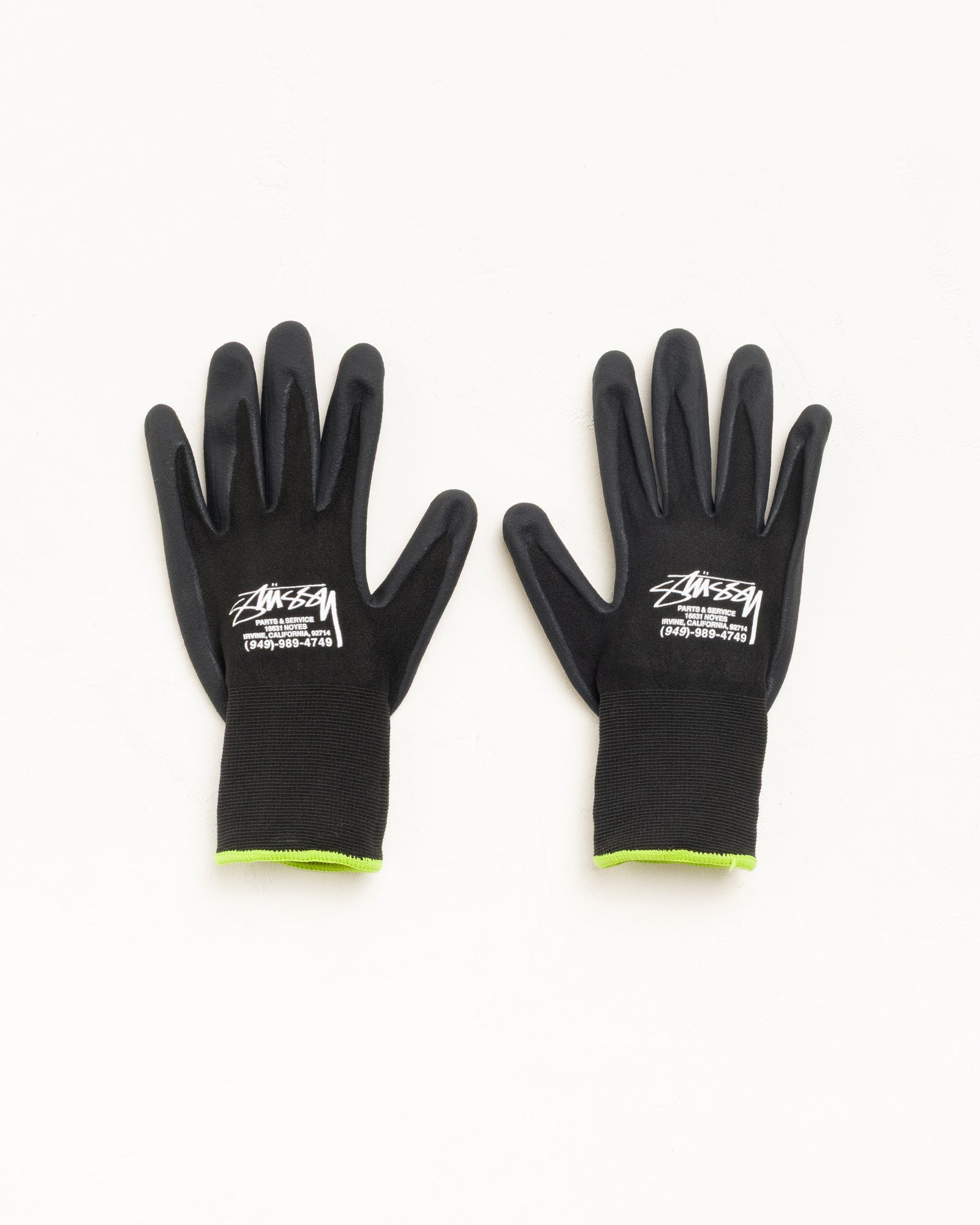 Utility Gloves Unisex In Black/red