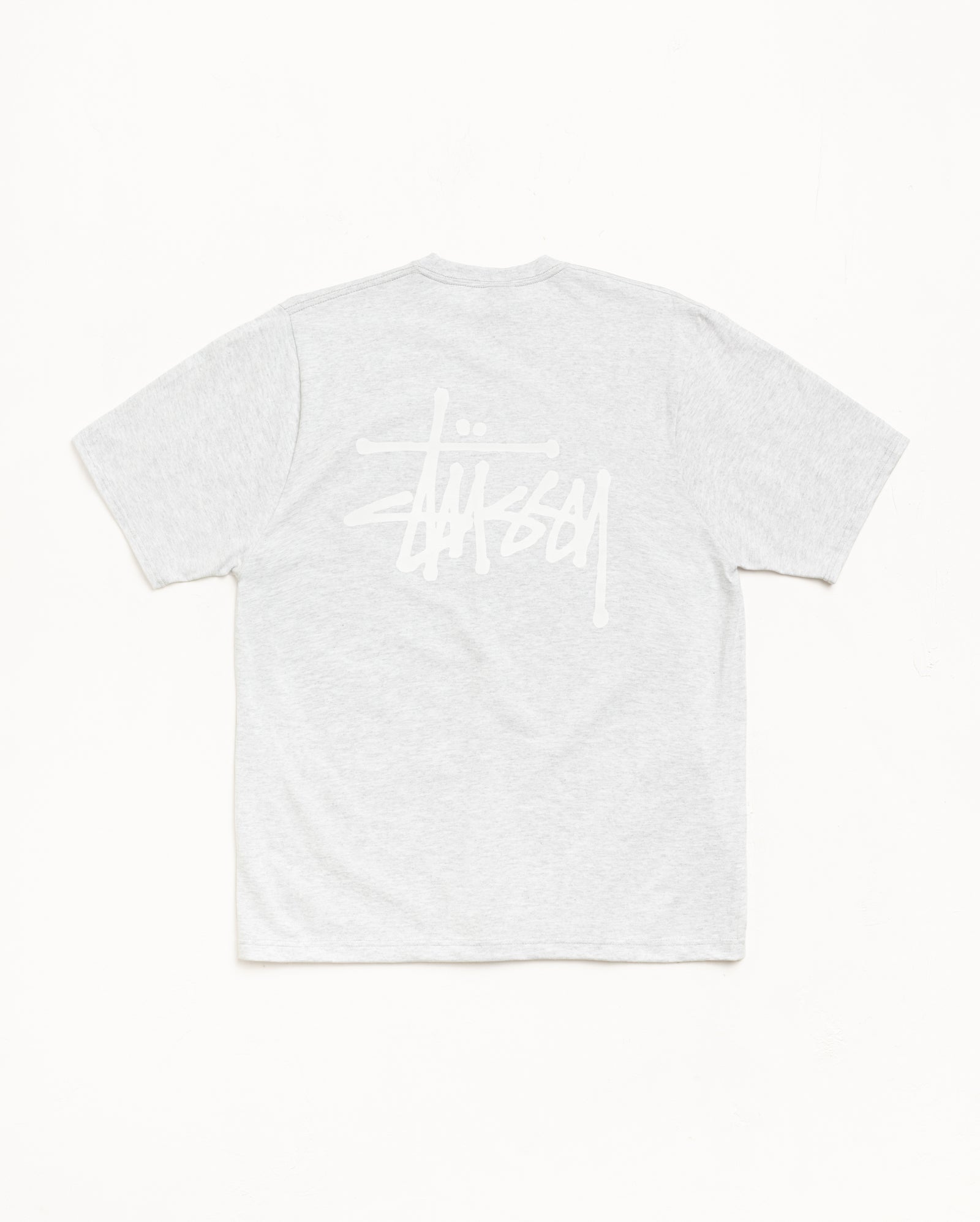 Basic Stüssy Tee – Ash Heather | Tees | Stüssy Europe