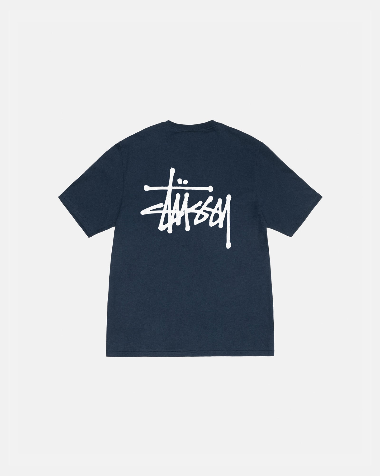 Basic Stüssy Tee Navy Shortsleeve