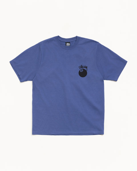 8 Ball Pigment Dyed Tee Mens Short Sleeve In Indigo