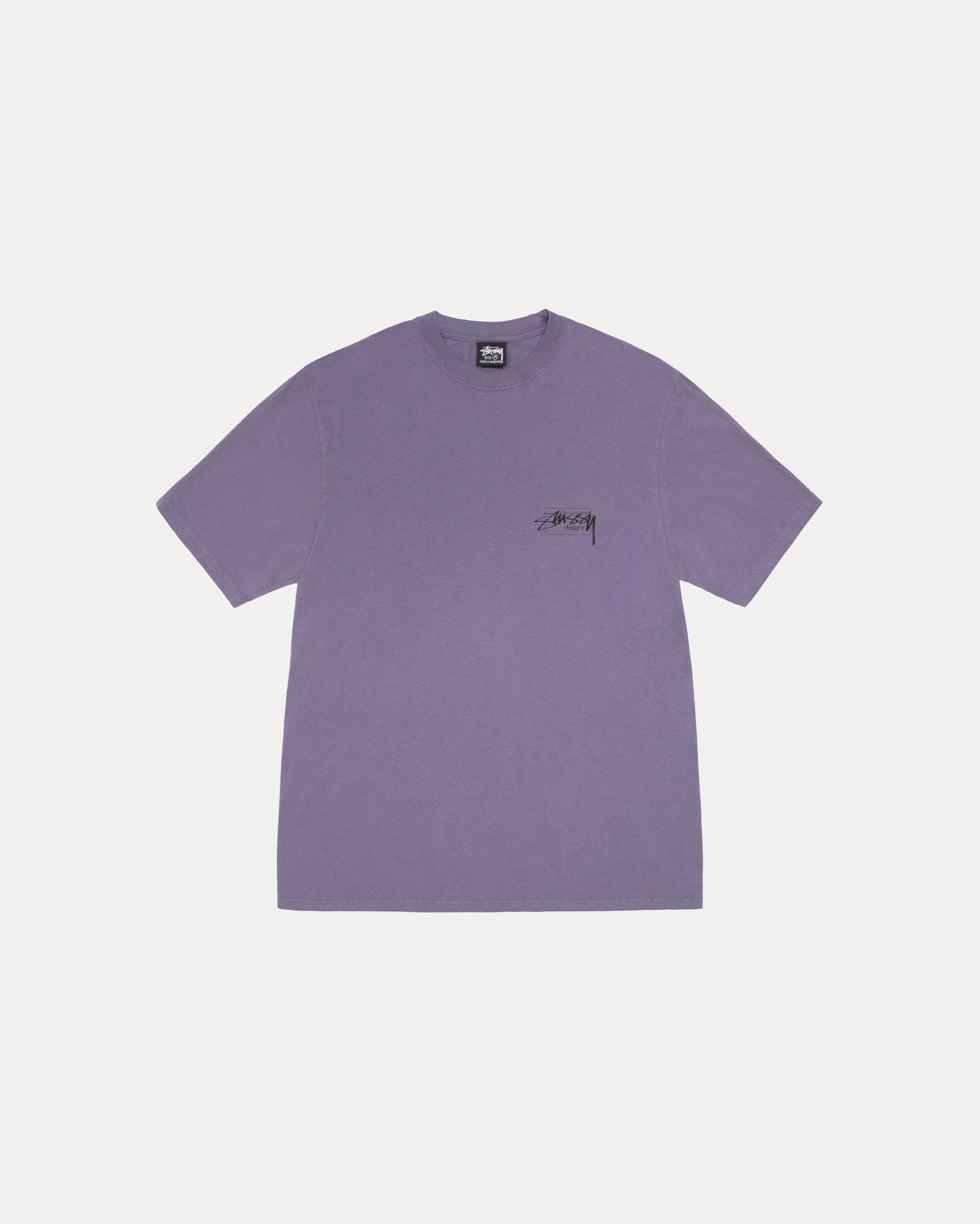 Modern Age Tee Pigment Dyed – Grape | Tees | Stüssy Europe