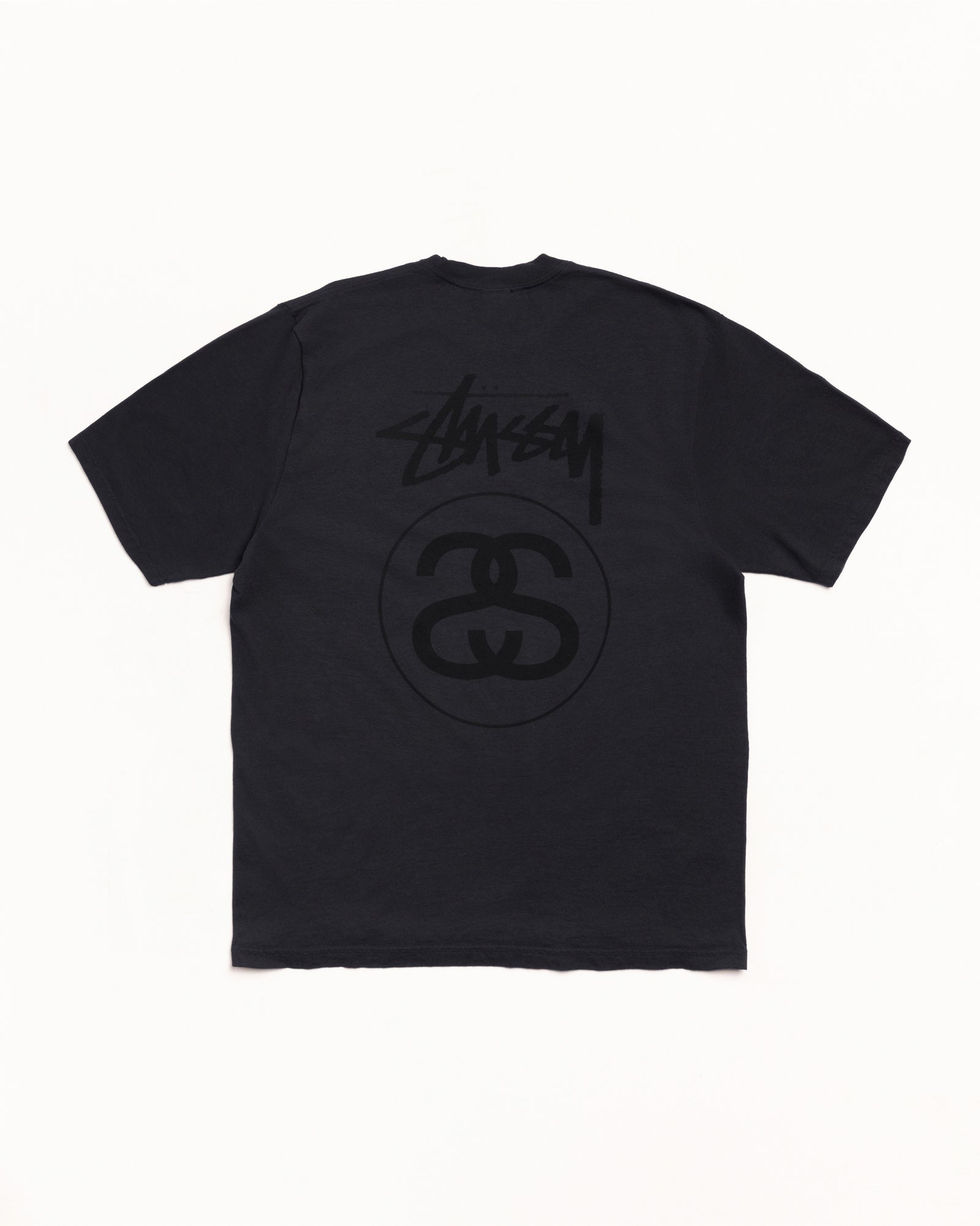 トップス Stussy stock quest teeYUKA Stock Link Tee Pigment Dyed – Faded Black | Tees | Stüssy Europe