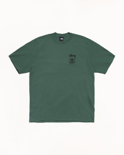 Stock Link Pig. Dyed Tee Mens Short Sleeve In Pine