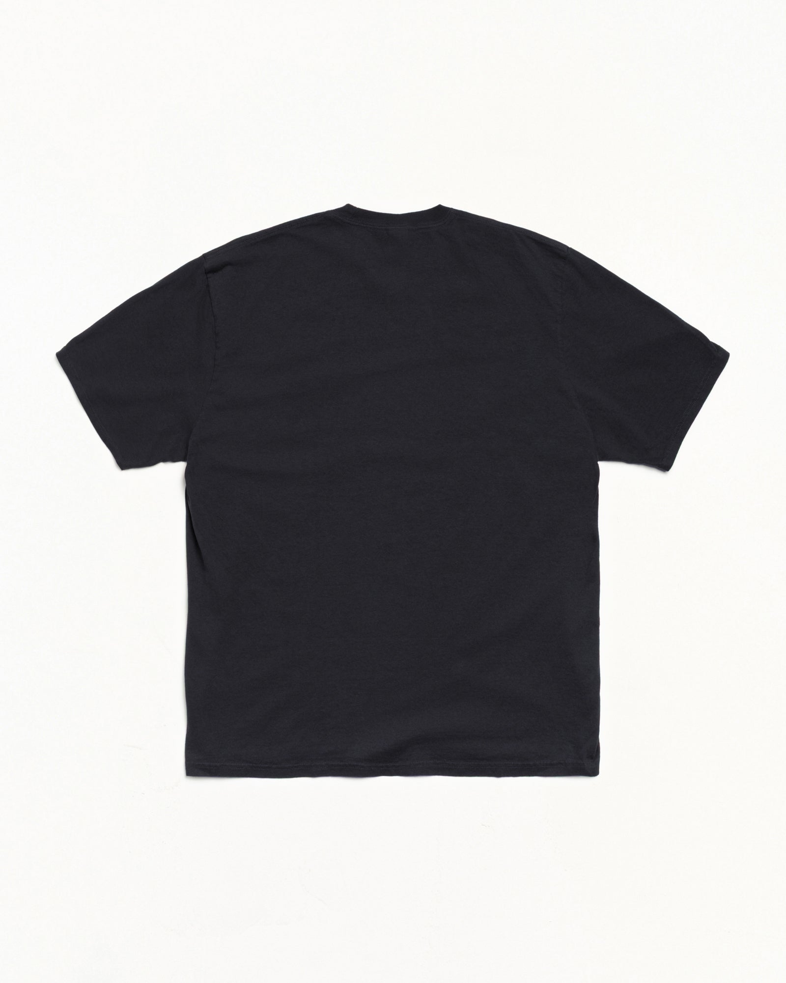 Stussy Wear Pig. Dyed Tee Mens Short Sleeve In Faded Black