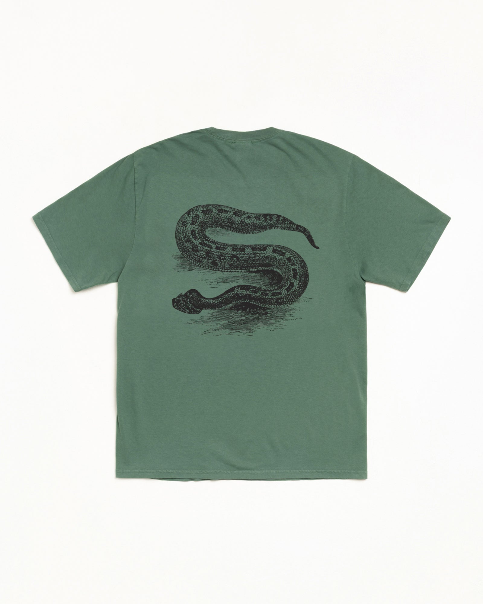 Serpent Tee Pigment Dyed – Pine | Tees | Stüssy Europe