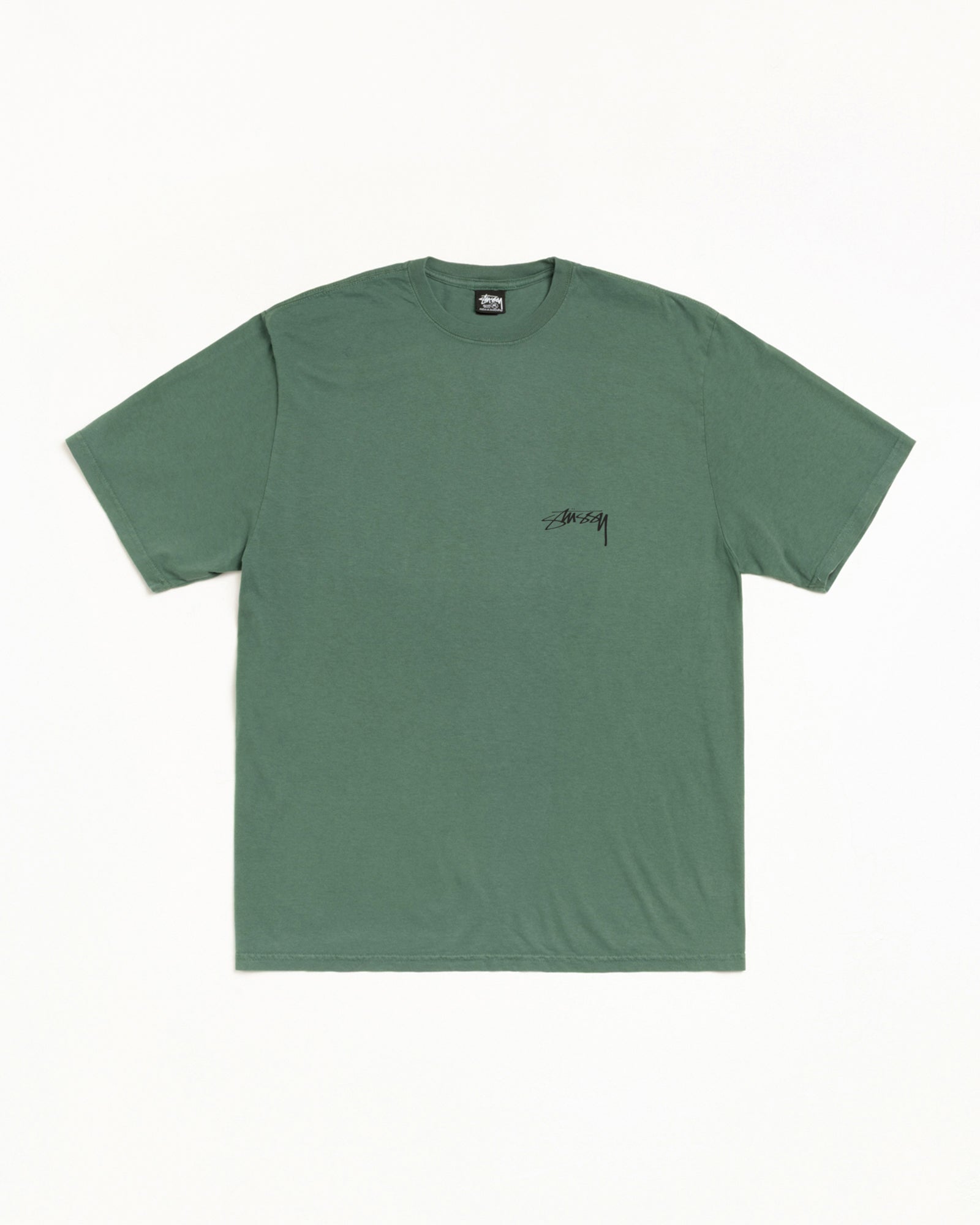 Serpent Pig. Dyed Tee Mens Short Sleeve In Pine