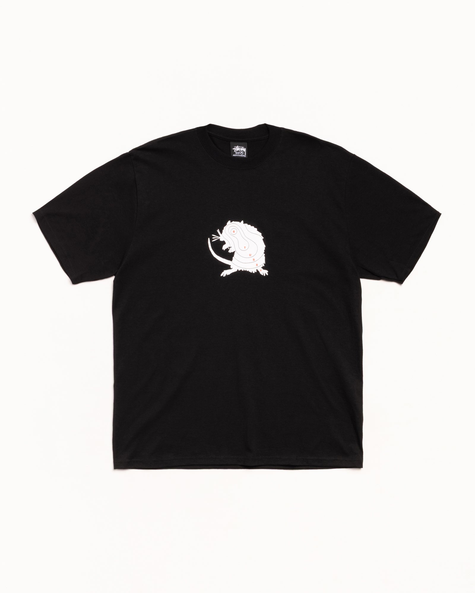 Long Range Tee Mens Short Sleeve In Black