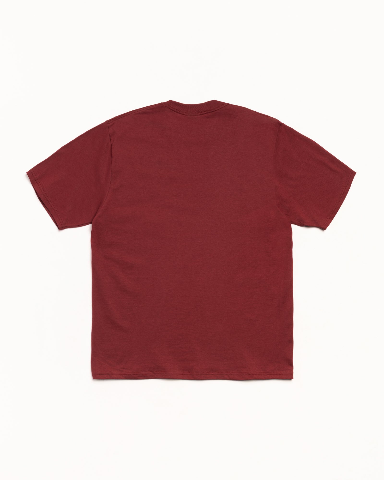 Long Range Tee Mens Short Sleeve In Wine