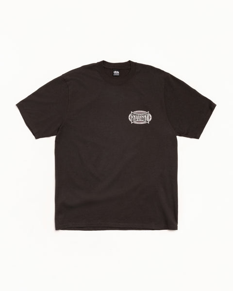 Champion Oval Pig. Dyed Tee Mens Short Sleeve In Faded Black