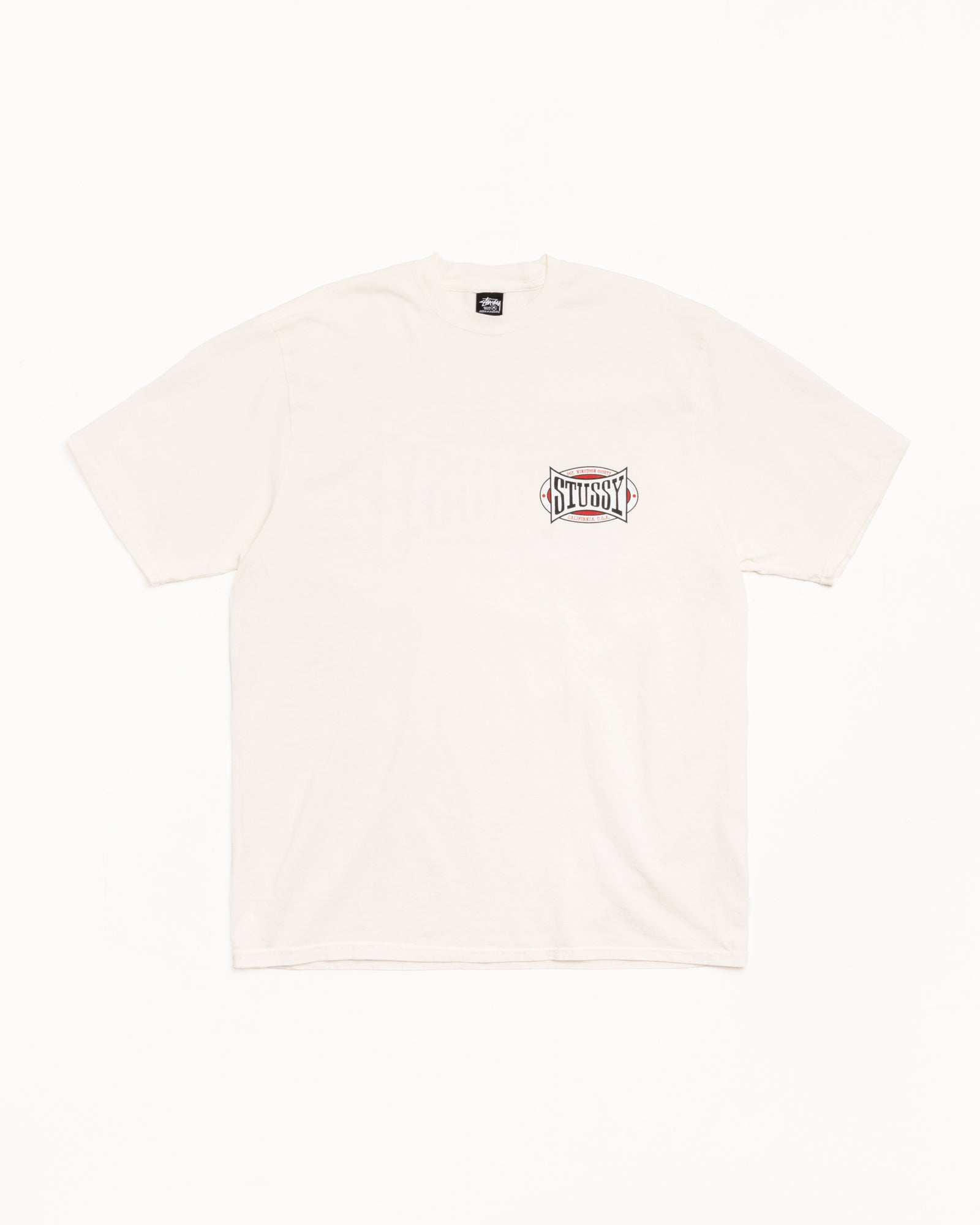 Champion Oval Pig. Dyed Tee Mens Short Sleeve In Natural
