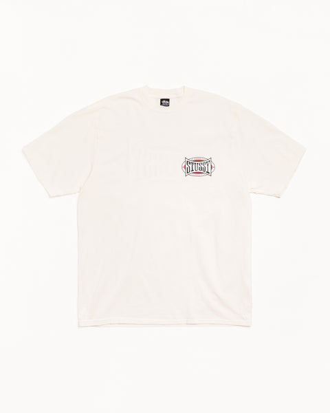 Champion Oval Pig. Dyed Tee Mens Short Sleeve In Natural
