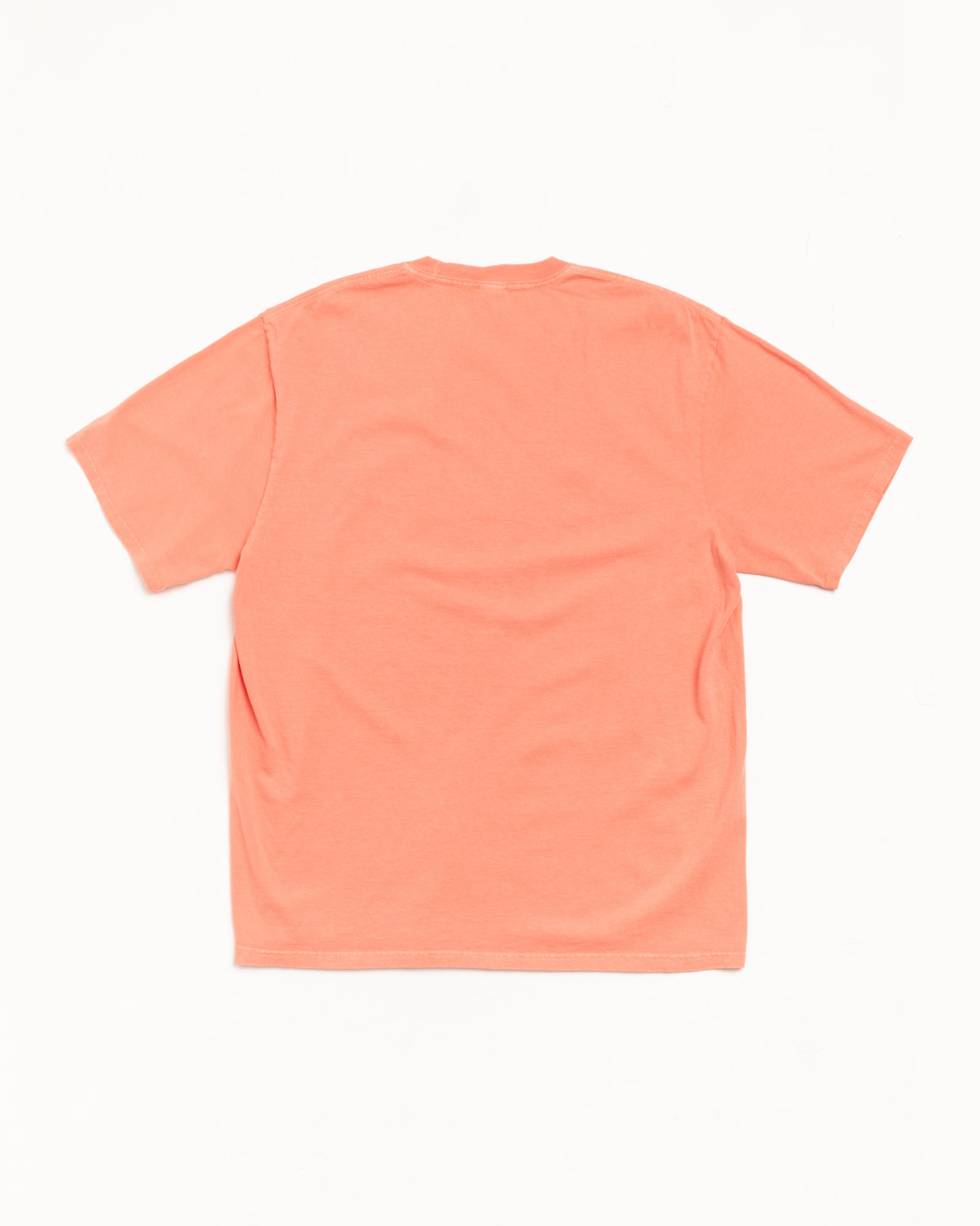 Stretch Pig. Dyed Tee Mens Short Sleeve In Sherbert