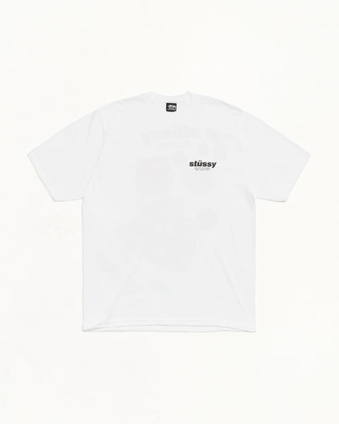 Rollers Tee Mens Short Sleeve In White