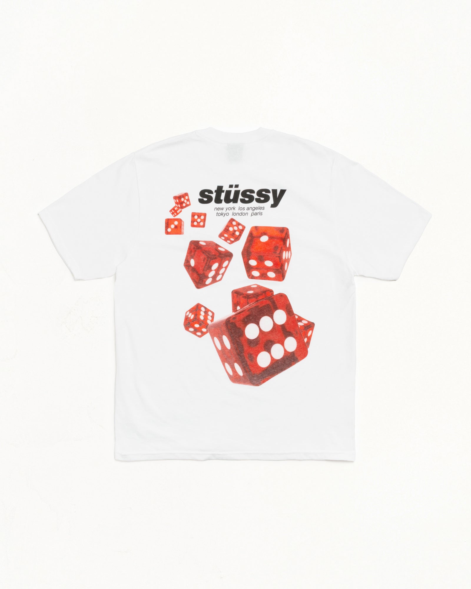 Rollers Tee – White | Tees | Stüssy Europe