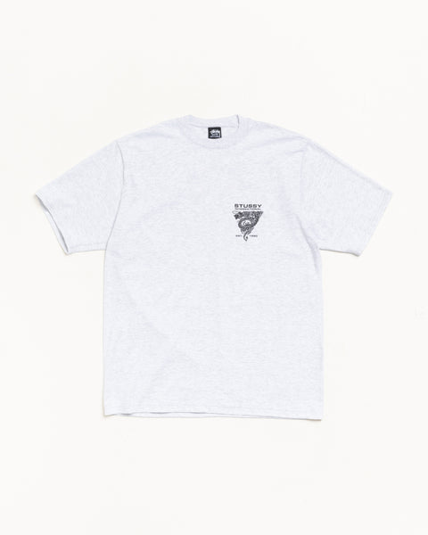Dragon Tee Mens Short Sleeve In Ash Heather