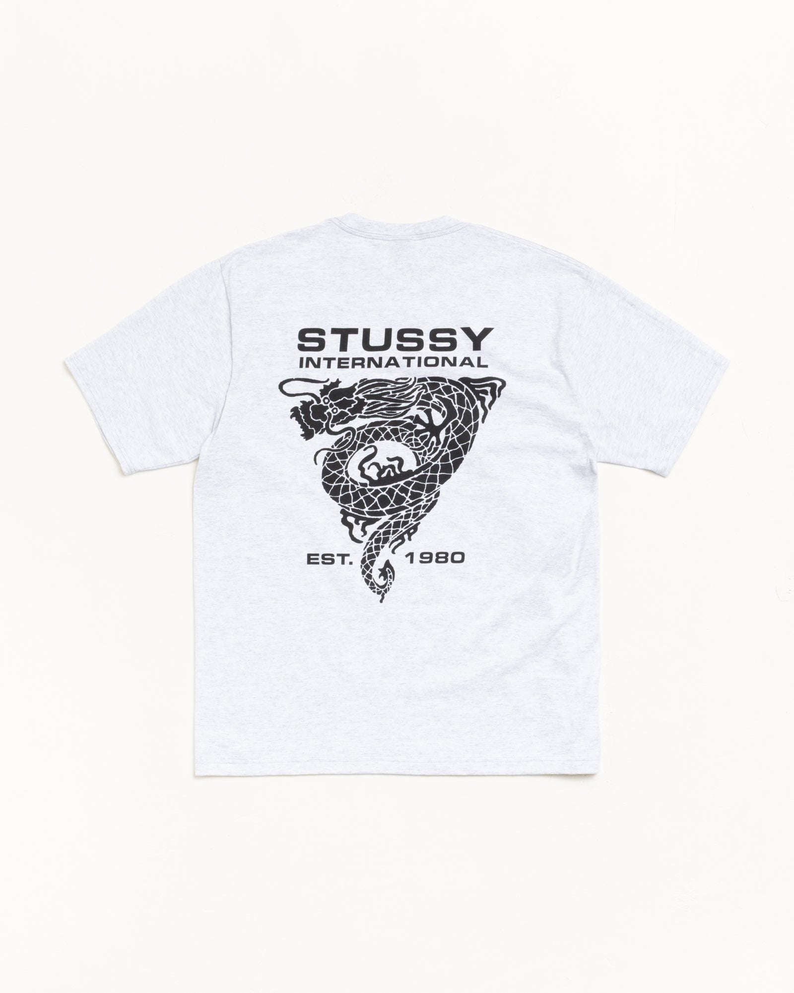 Dragon Tee Mens Short Sleeve In Ash Heather