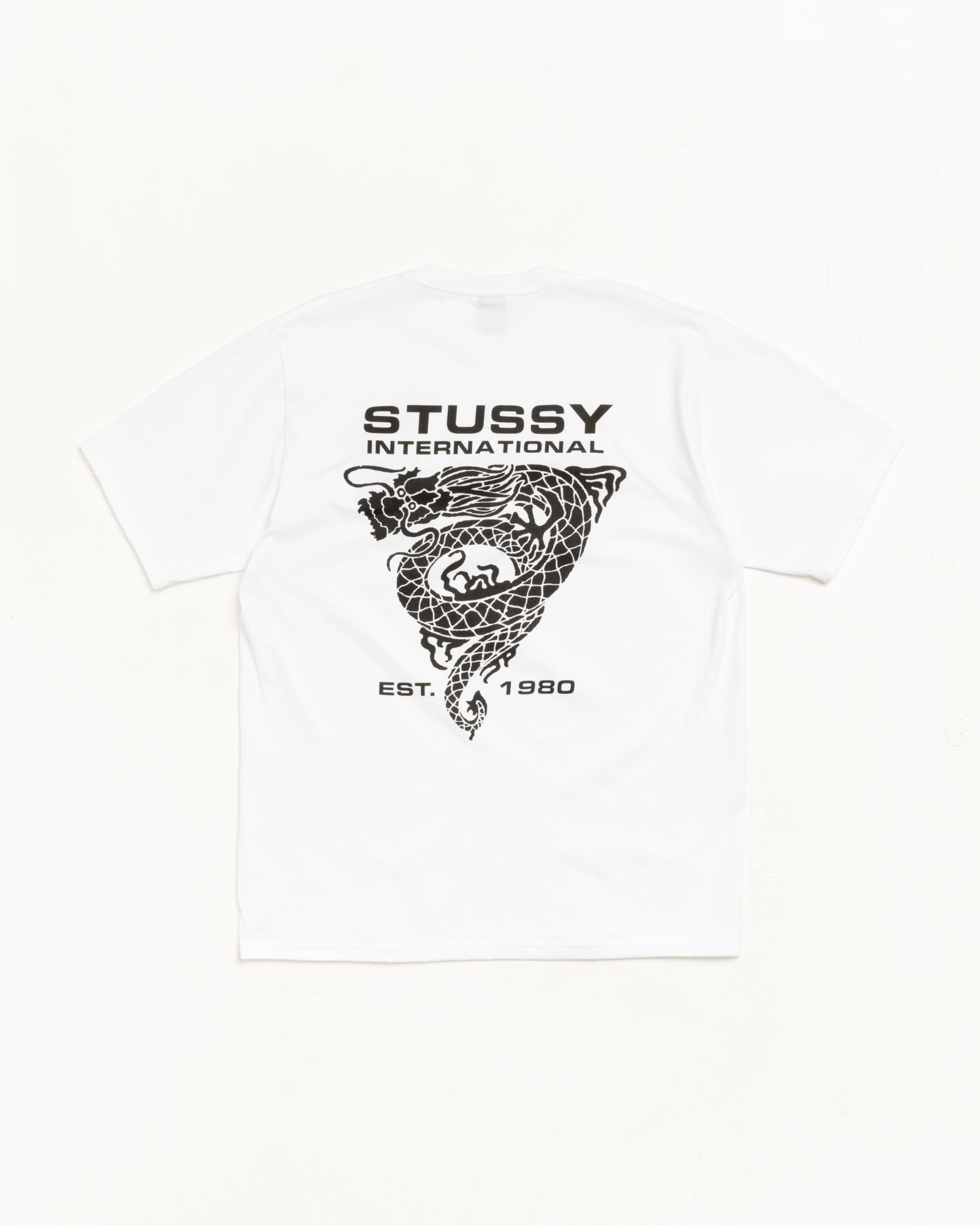 Stüssy ドラゴン Tシャツ ホワイトXL アメリカ製 Stüssy ドラゴン Tシャツ ホワイトXL アメリカ製