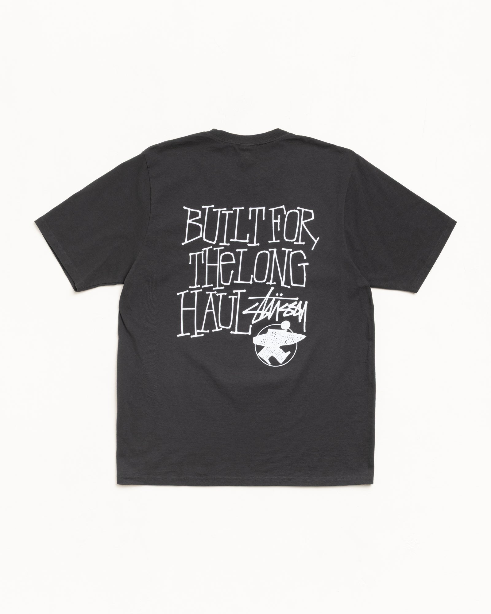 Long Haul Tee Pigment Dyed – Faded Black | Tees | Stüssy Europe