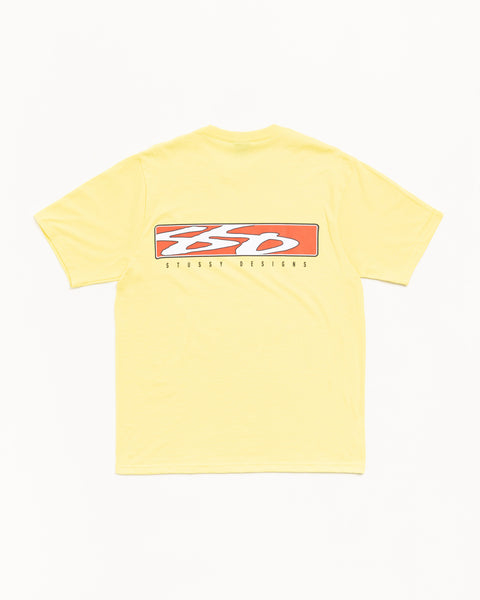 S Box Tee Mens Short Sleeve In Lemon