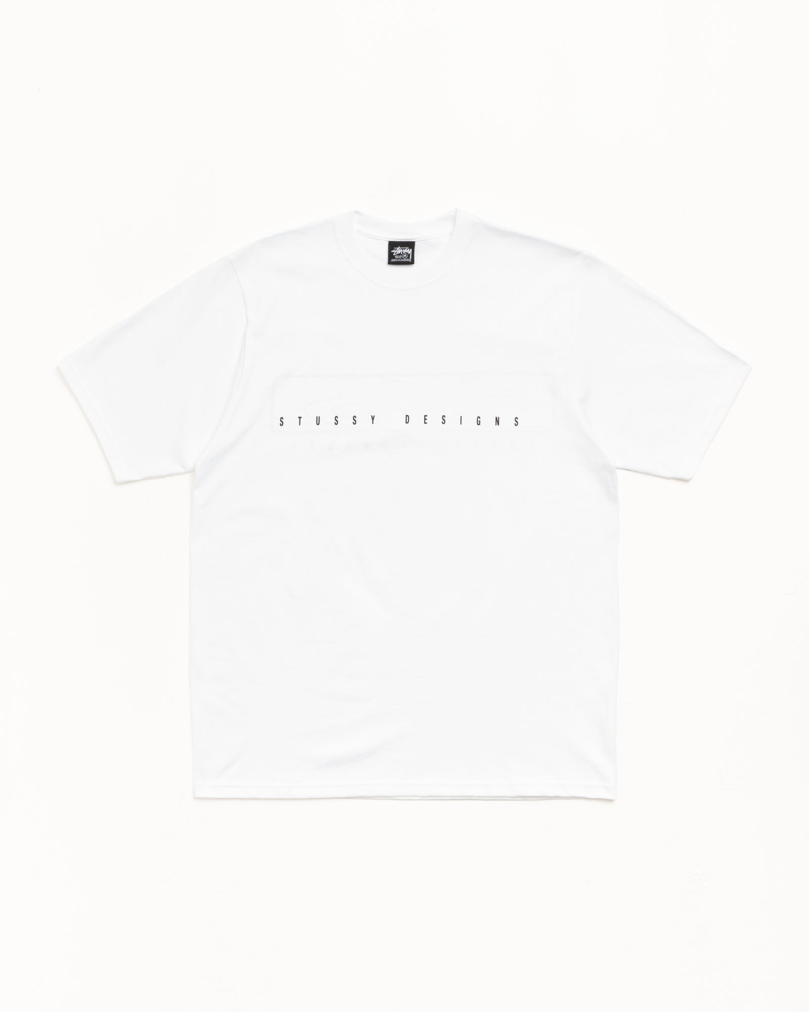 S Box Tee Mens Short Sleeve In White