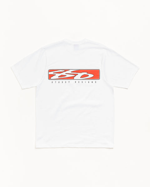 S Box Tee Mens Short Sleeve In White