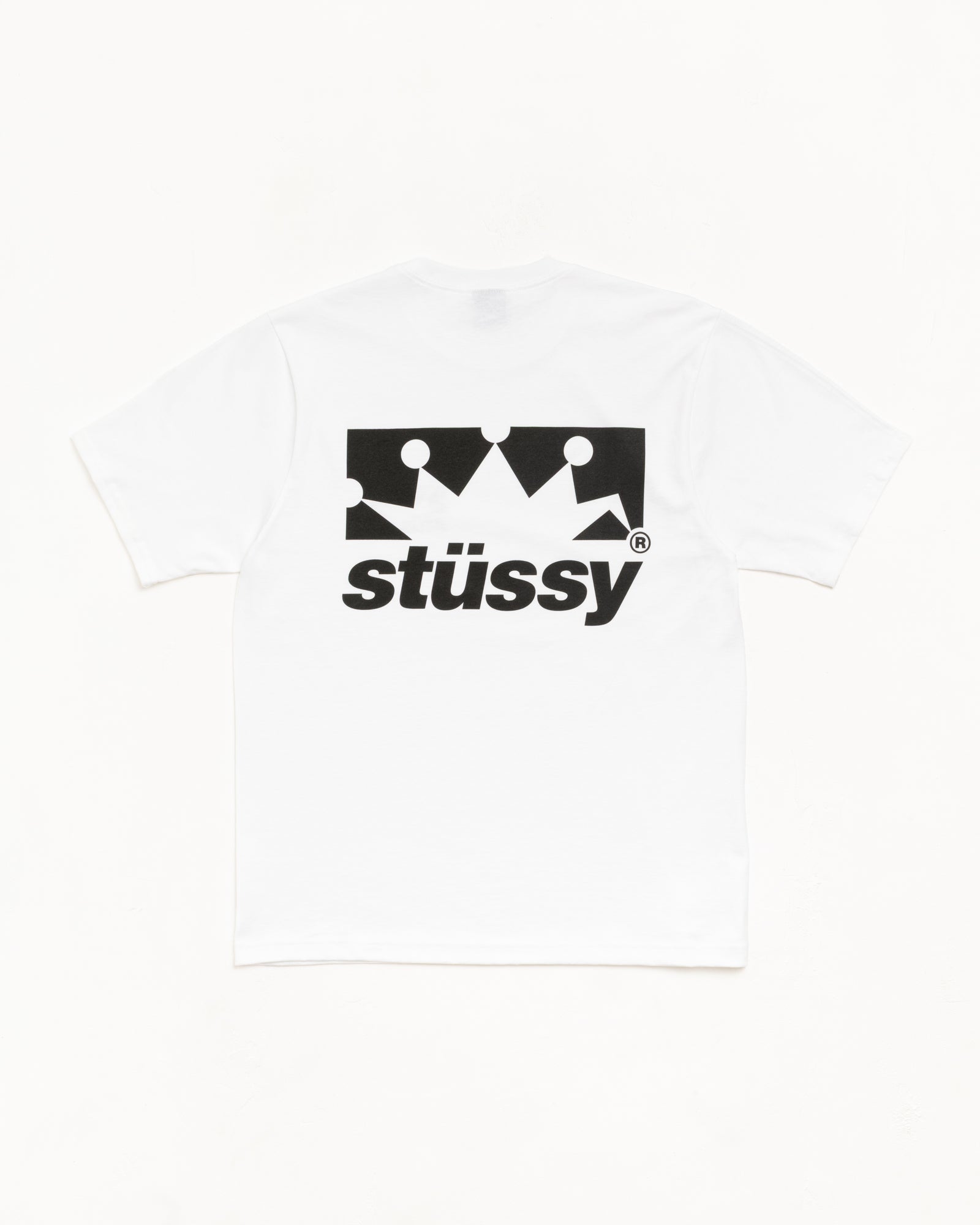 Box Crown Tee – White | Tees | Stüssy Europe