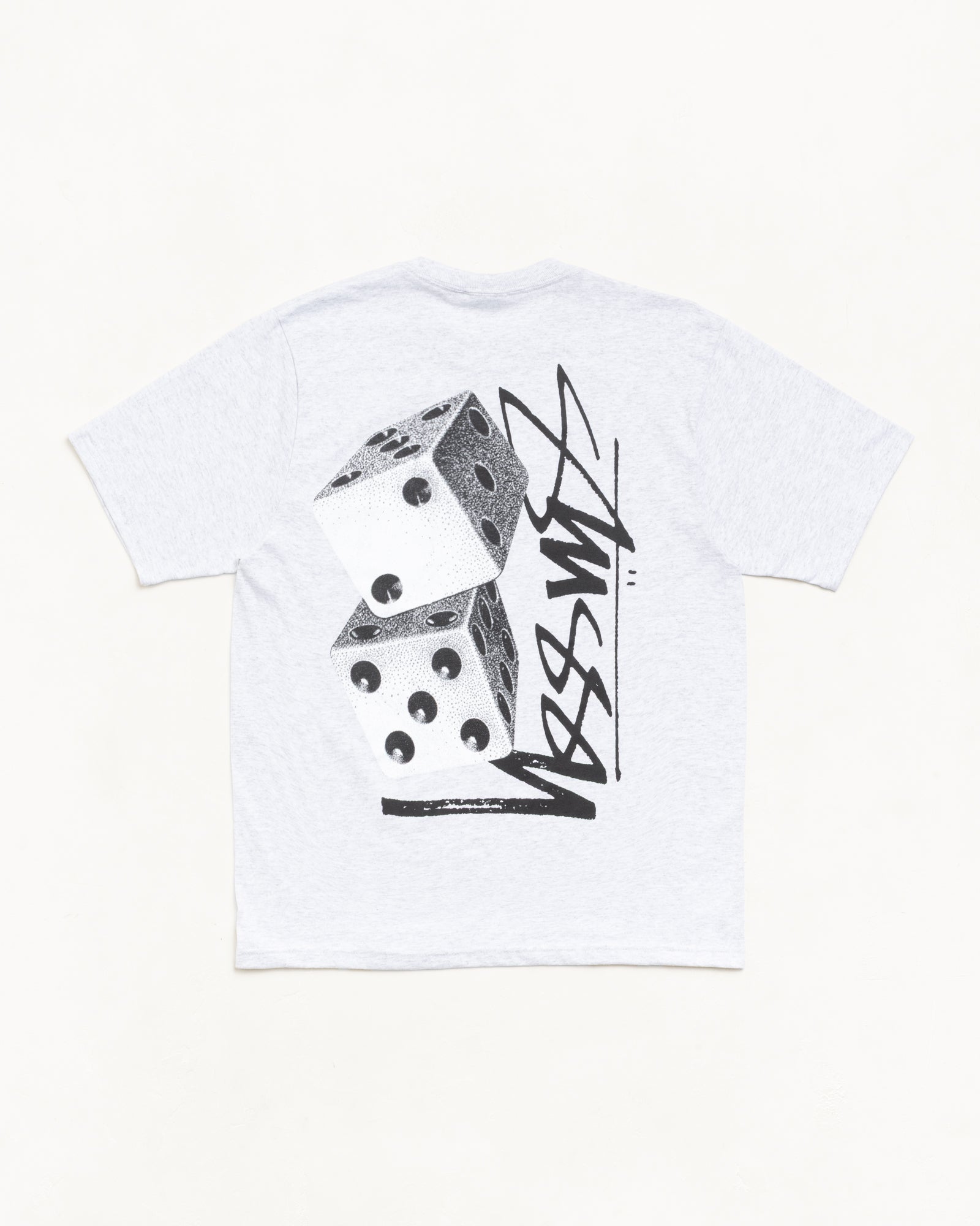 Tall Dice Tee Mens Short Sleeve In Ash Heather