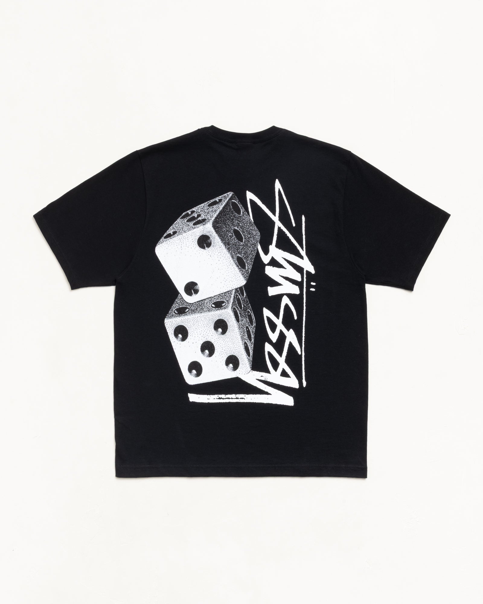 Tall Dice Tee Mens Short Sleeve In Black